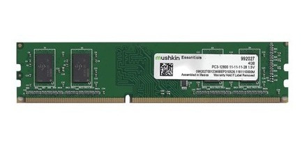 Memoria Ram Mushkin Essentials Ddr3 4gb 1600mhz 