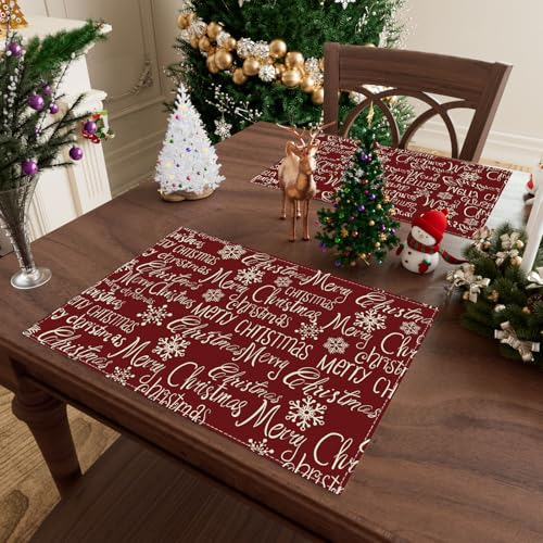 Copos De Nieve De Carta Roja Feliz Navidad Invierno Navidad