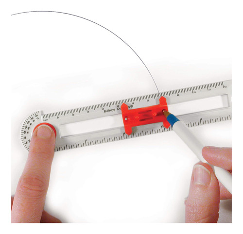 Recursos De Aprendizaje Safe-t Bullseye Compass, Gobernante,
