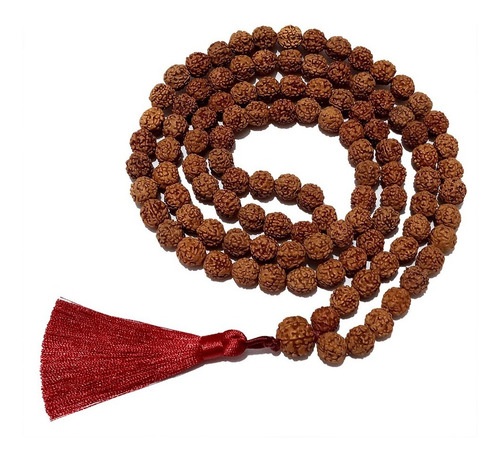 Jamapala Semente Rudraksha 108 Contas 10mm Tamanho Grande