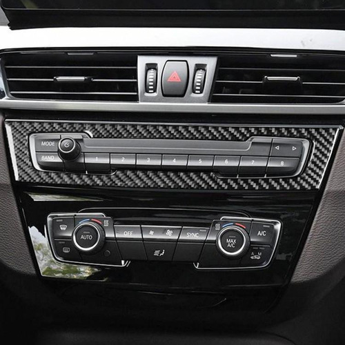 Black For Bmw X1 F48/x2 F39 Radio Panel Sticker