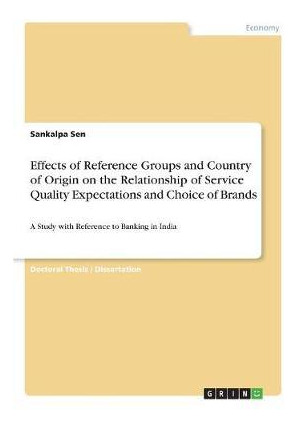 Libro Effects Of Reference Groups And Country Of Origin O...