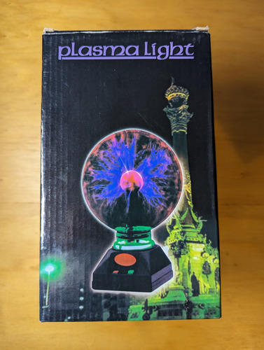 Lámpara Plasma Decorativa Enchufable