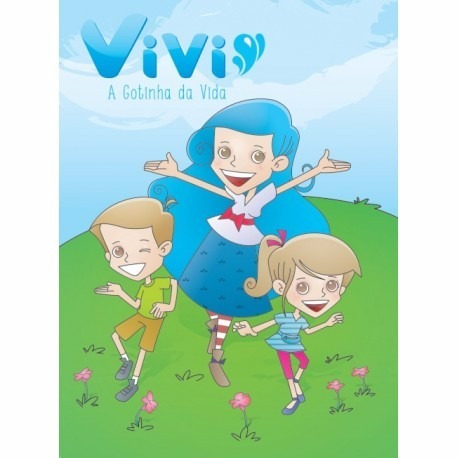 Revistinha Vivi A Gotinha Azul
