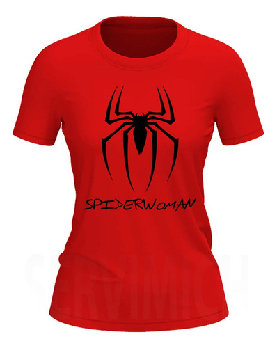 Playera Dama Spider-woman