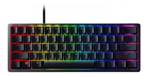 Teclado Opto Mecanico Gamer Razer Huntsman Mini Switch Red