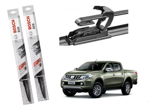  Plumillas Bosch Eco Para Mitsubishi L200 Desde Año 2008