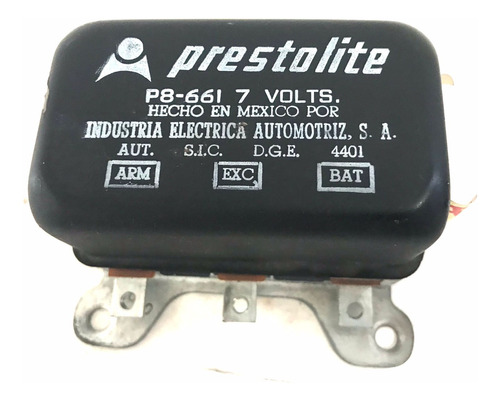 Regulador Prestolite P8-661 7 Volts 37 Amp