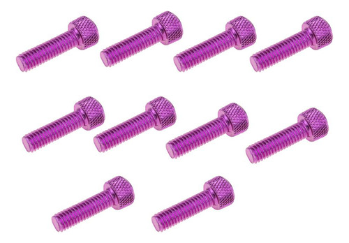 10 Piezas M6 De Aluminio Con Cabeza De Tornillo Hexagonal M6