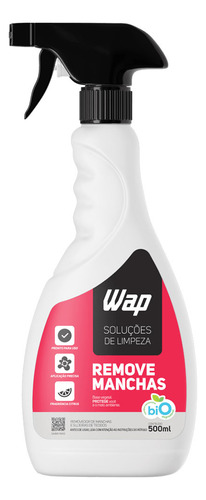Removedor De Manchas De Tecidos E Estofados Wap 500ml