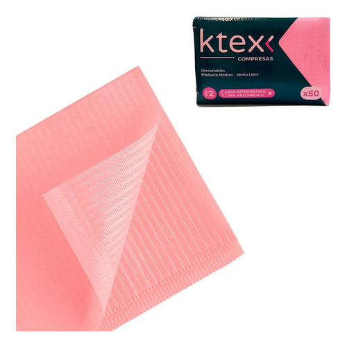 Compresas Descartables Odontologia Dentales K-tex Pro2 500u