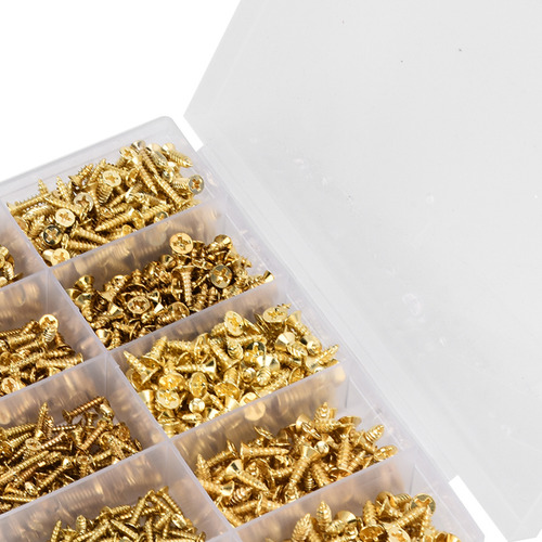 Kit Surtido De Tornillos Autorroscantes, 1080 Piezas, Tornil