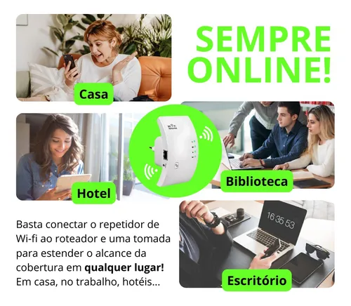 Repetidor no da internet hotsell