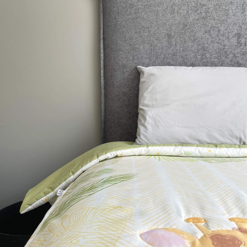 Edredon Cama Individual Inhome Kids Safari 3 Piezas