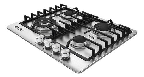 Parrilla 60 Cm Empotrable Acero Inoxidable Io Mabe Io64ti0a Negro