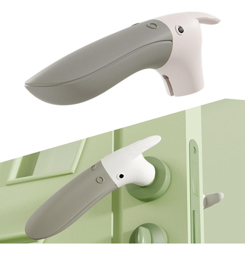 Mango De Puerta De Silicona Con 3 Fundas Reutilizables Para