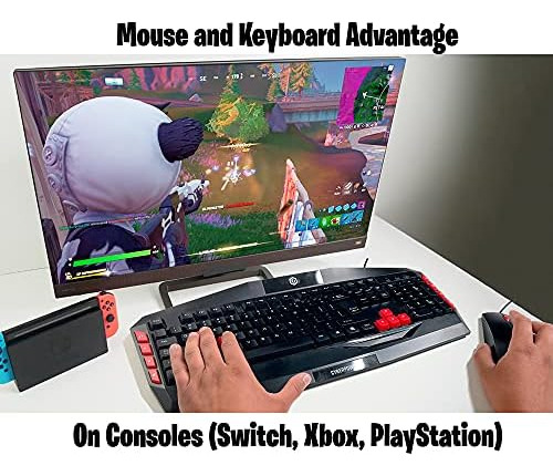 Adaptador Convertidor Teclado Y Mouse Nintendo Switch, Lite
