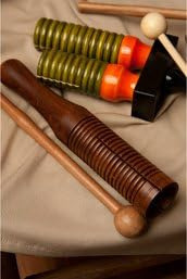 Campana Individual De Madera Dobani Agogo Con Mazo