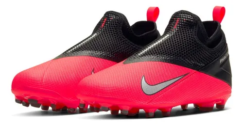 Botines Nike Phantom Vision Ii Academy Fg/mg Rojo/negro Envío gratis