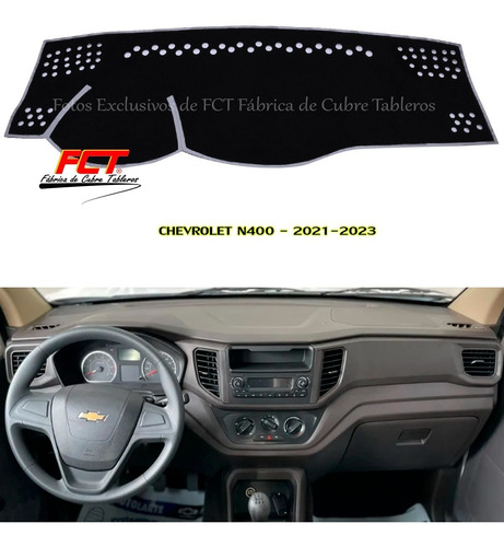 Cubre Tablero - Chevrolet N400 Max - 2021 2022 2023 Fct®