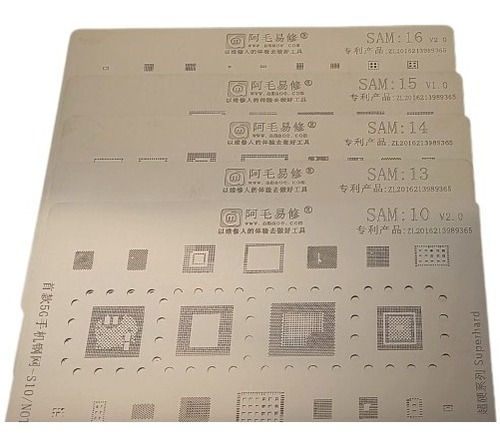 Stencil Reballing Para Samsung Kit 