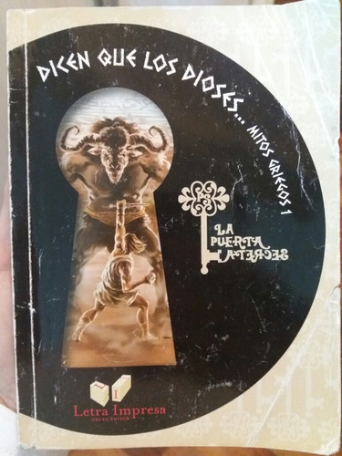 Libro  Dicen Que Los Dioses... Mitos Griegos 1