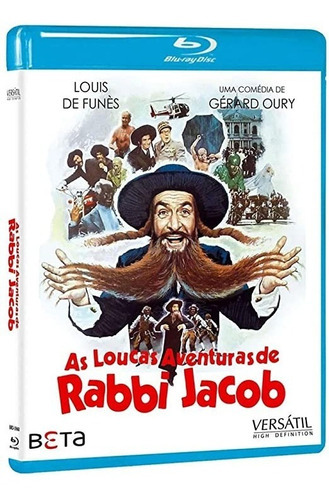 Bluray As Loucas Aventuras De Rabbi Jacob  Legendado Lacrado