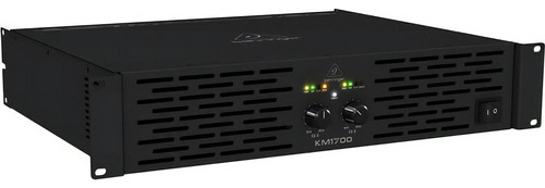 Amplificador Behringer Km1700 Con 1700 Watts En Bridge Mono