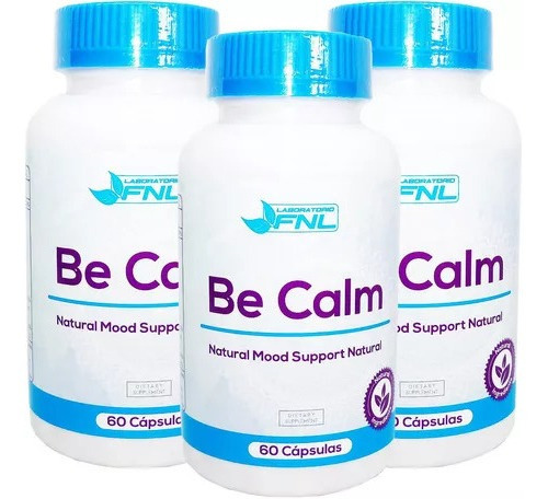 Be Calm Fnl 180 Capsulas 3x60. Animo Ansiedad