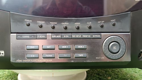 Sintoamplificador Receiver. Rca Rt2500 5.1 (Usado)