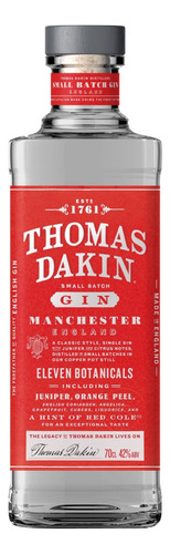 Gin Thomas Dakin Premium 700ml Importado Ingles Original