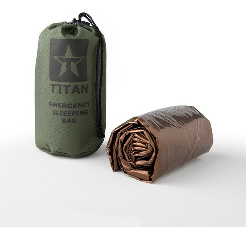 Saco De Dormir Extra Grueso De Mylar Titan Survival