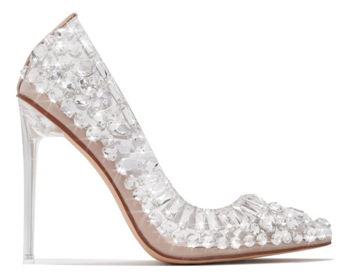 Mini Glam Shoes | Zapatilla Tacón Aguja Cristales Mujer