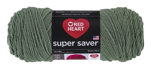 Red Heart Super Saver Yarn, Light Sage