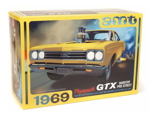 Amt Plymouth Gtx Hardtop Pro Street Kit Modelo Escala