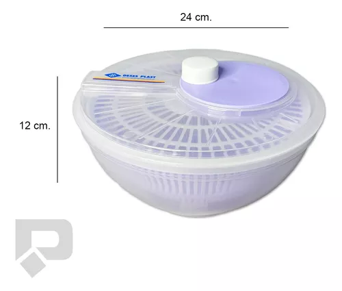 Escurridor Centrifugo De Verduras Rosa Crom Crom Cro088