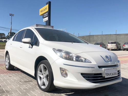 Peugeot 408 Sedan Allure Ano 2015 Branco Baixa Km Periciado