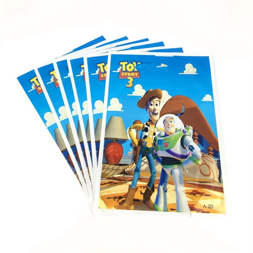 Bolsa Toy Story Cumpleaños Pack 10 Bolsas 