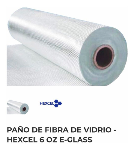 Tela De Fibra De Vidrio E-cloth 6oz (x 5mts) / Surf Boards
