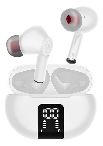 Audifo Maxell Eb-bttws635 Maxpods Earbud Color Blanco