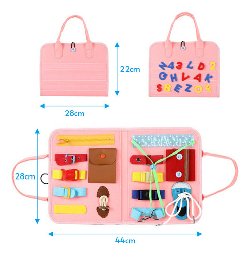 Toddler Busy Board: Brinquedo Sensorial E Educativo Para Via