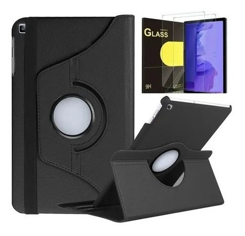 Capa Case Giratória + Película Para Galaxy Tab A8 X200 X205
