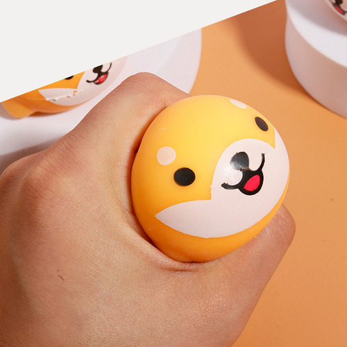 Artefacto De Descompresión E Super Cute Shiba Inu Pinch, Dic