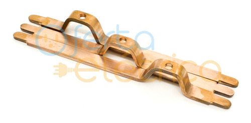 Derivação De Cobre Fase R/s/t 35a 12cm Cobre Nu 500un Mceig