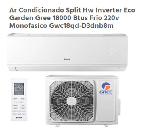 Imagem 1 de 1 de Instalação De Duas Máquinas Split Inverter 18000 Btu/h Gree