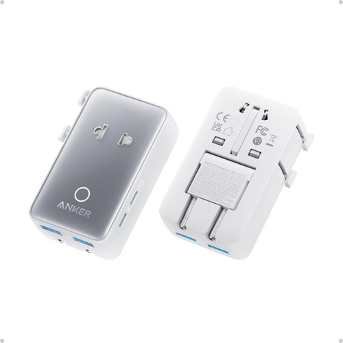 Adaptador De Viagem Anker Nano 5 Portas Power 20w Smart Cont