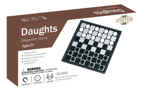 Juego De Damas Magnetico 1996305 Shine