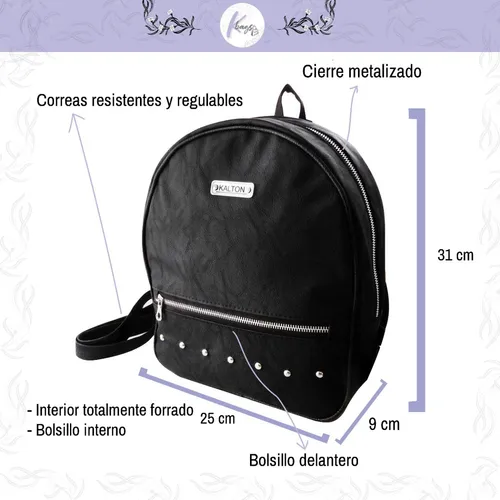 Mochila Mujer Ecocuero