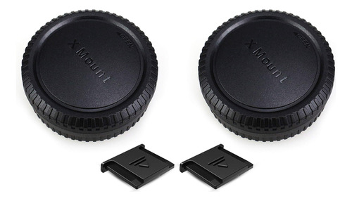 Juego 2 Tapa Cuerpo Trasera Para Fuji Fujifilm T3 T4 T2