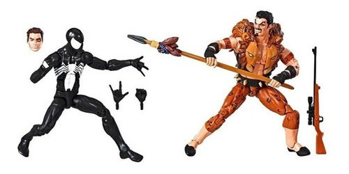 2 Pack Target Spider-man & Kraven Marvel Legends Hasbro 2019 (Usado)